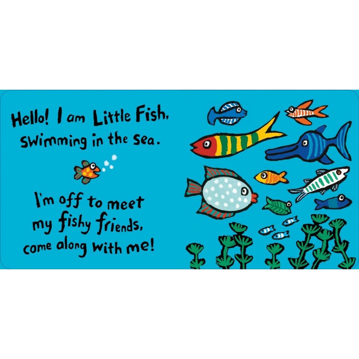 Hello, Little Fish! A Mirror Book | Interactive Board Book for Babies & Toddlers