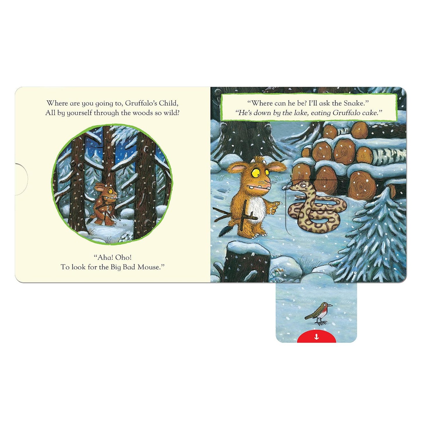 The Gruffalo's Child: A Push, Pull and Slide Book | Interactive Board Book for Babies & Toddlers