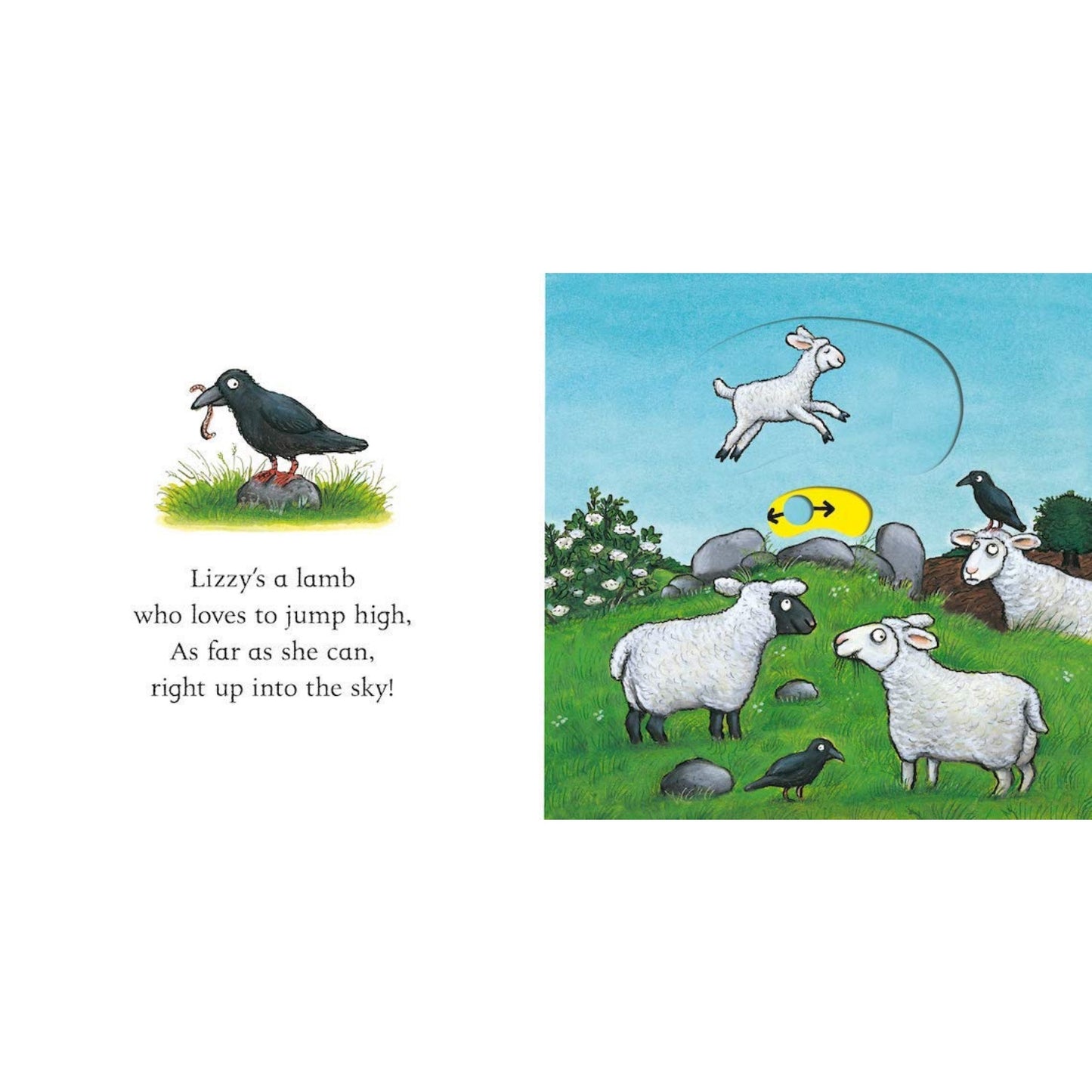 Lizzy the Lamb- A Push, Pull, Slide Board Book