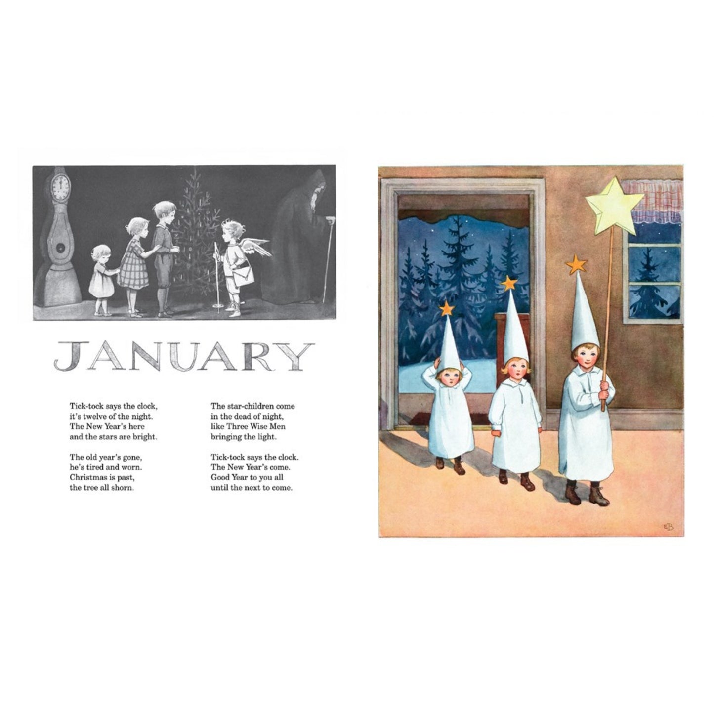 Around the Year | Elsa Beskow | Hardcover | Tales & Myths for Children