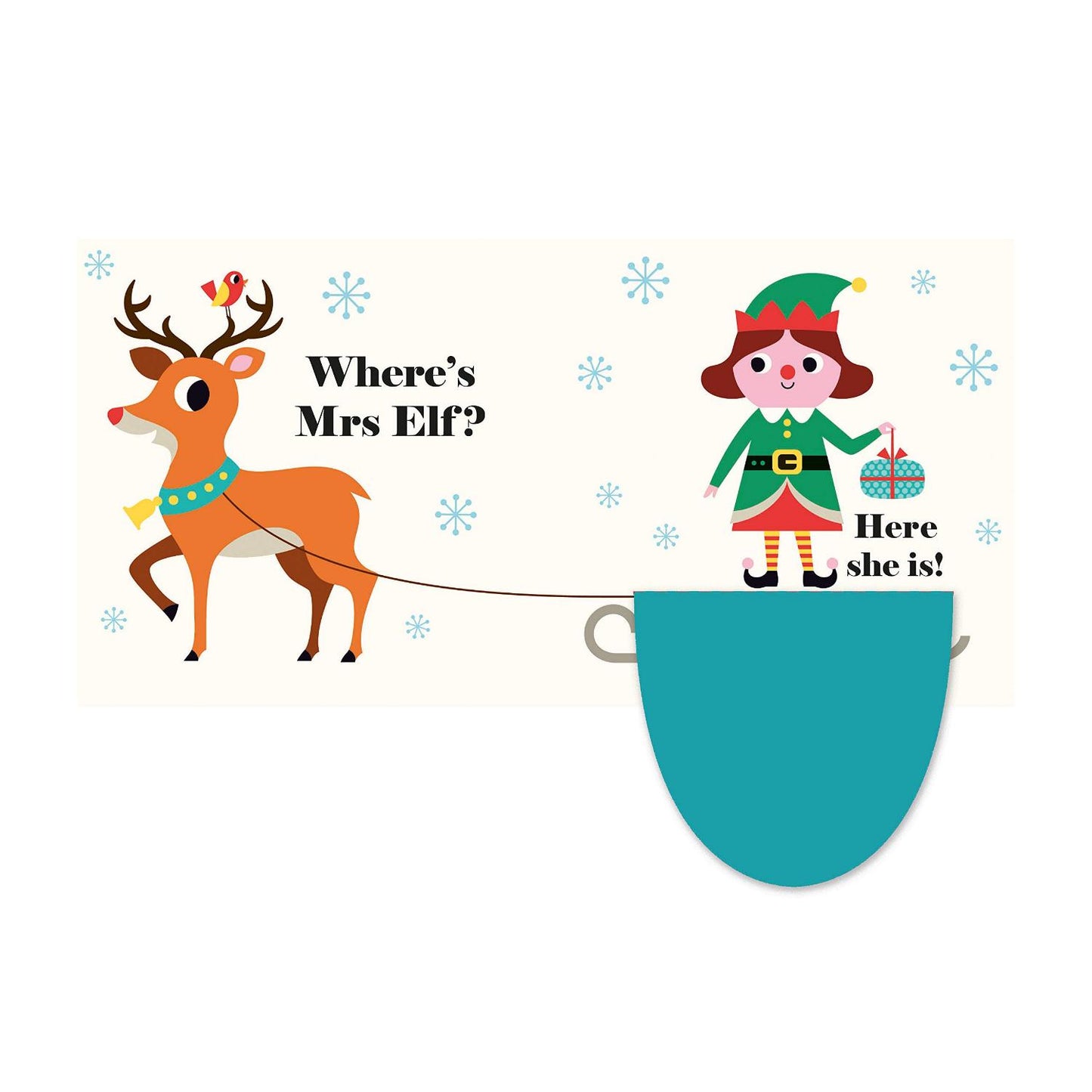Where's Santa Claus? | Felt Flaps Board Book for Babies & Toddlers