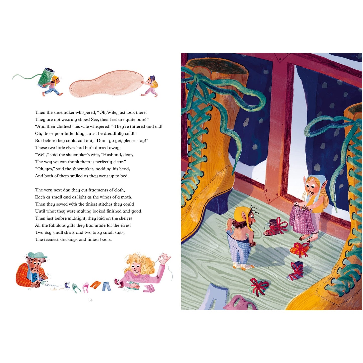 Grimms' Fairy Tales, Retold by Elli Woollard | Hardcover | Classic Children’s Book