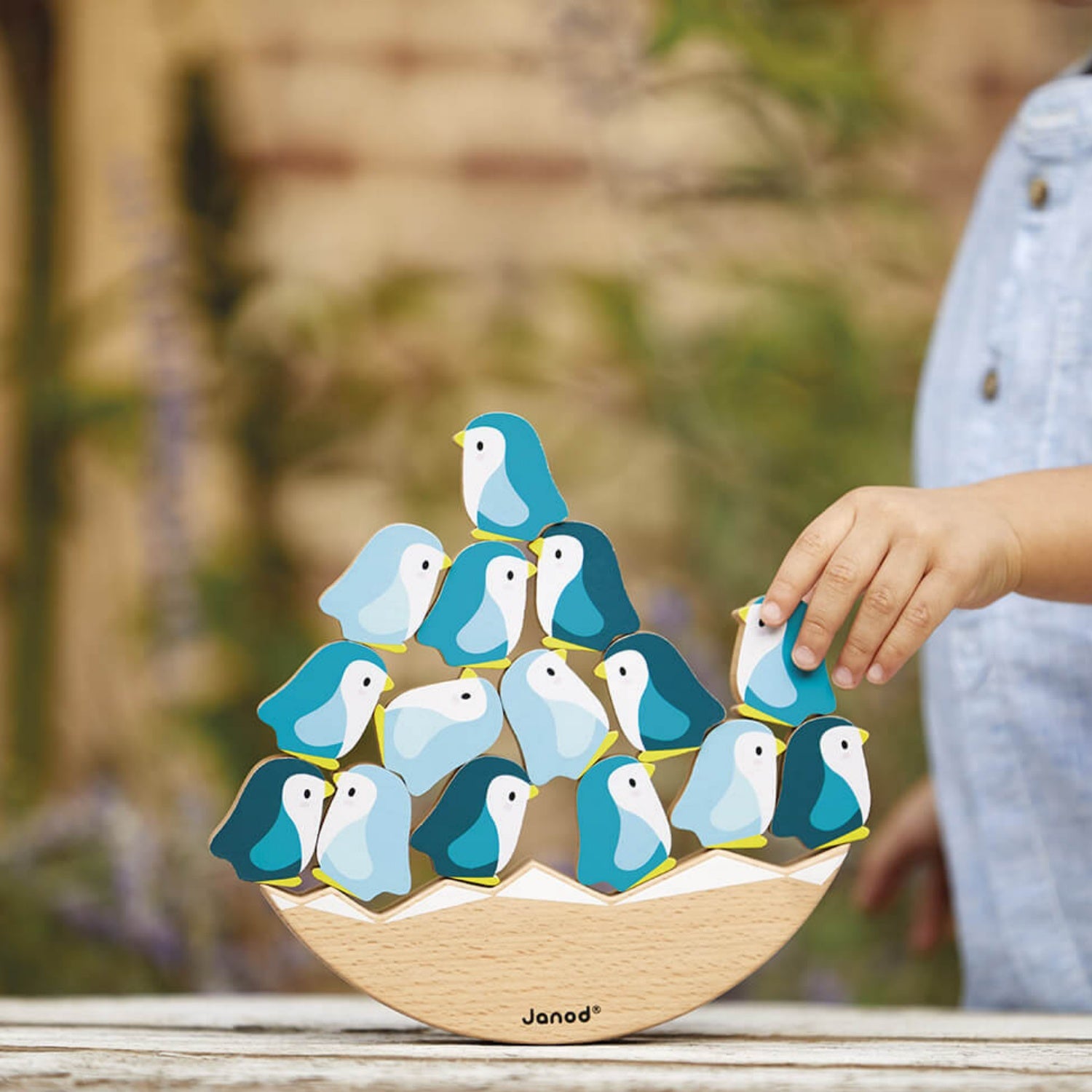 Janod Penguin Balancing Game | Toddler Activity Toy | BeoVERDE Ireland