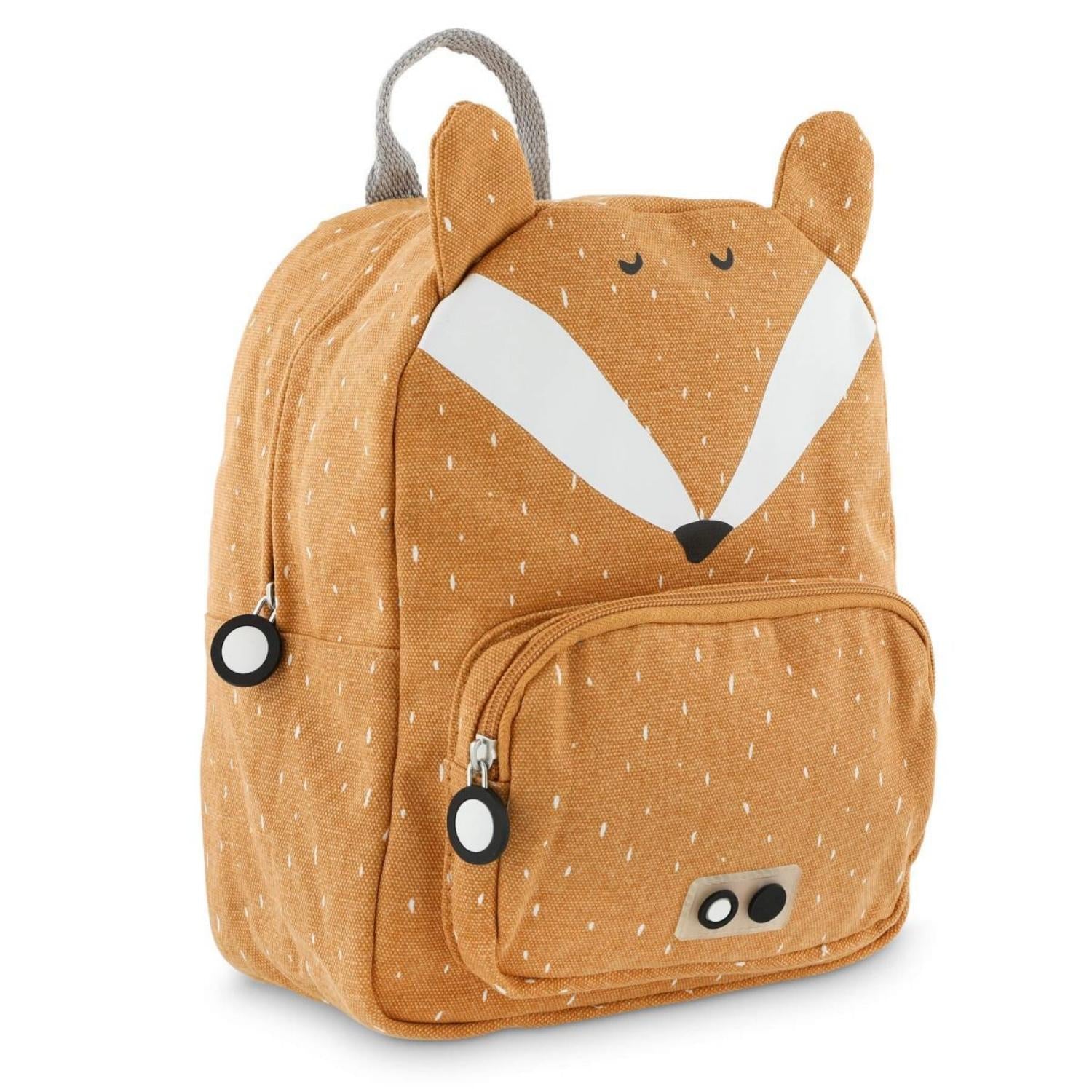 Trixie Mr. Fox Backpack | Kid’s Backpack for Creche, Nursery & School | Side View | BeoVERDE.ie