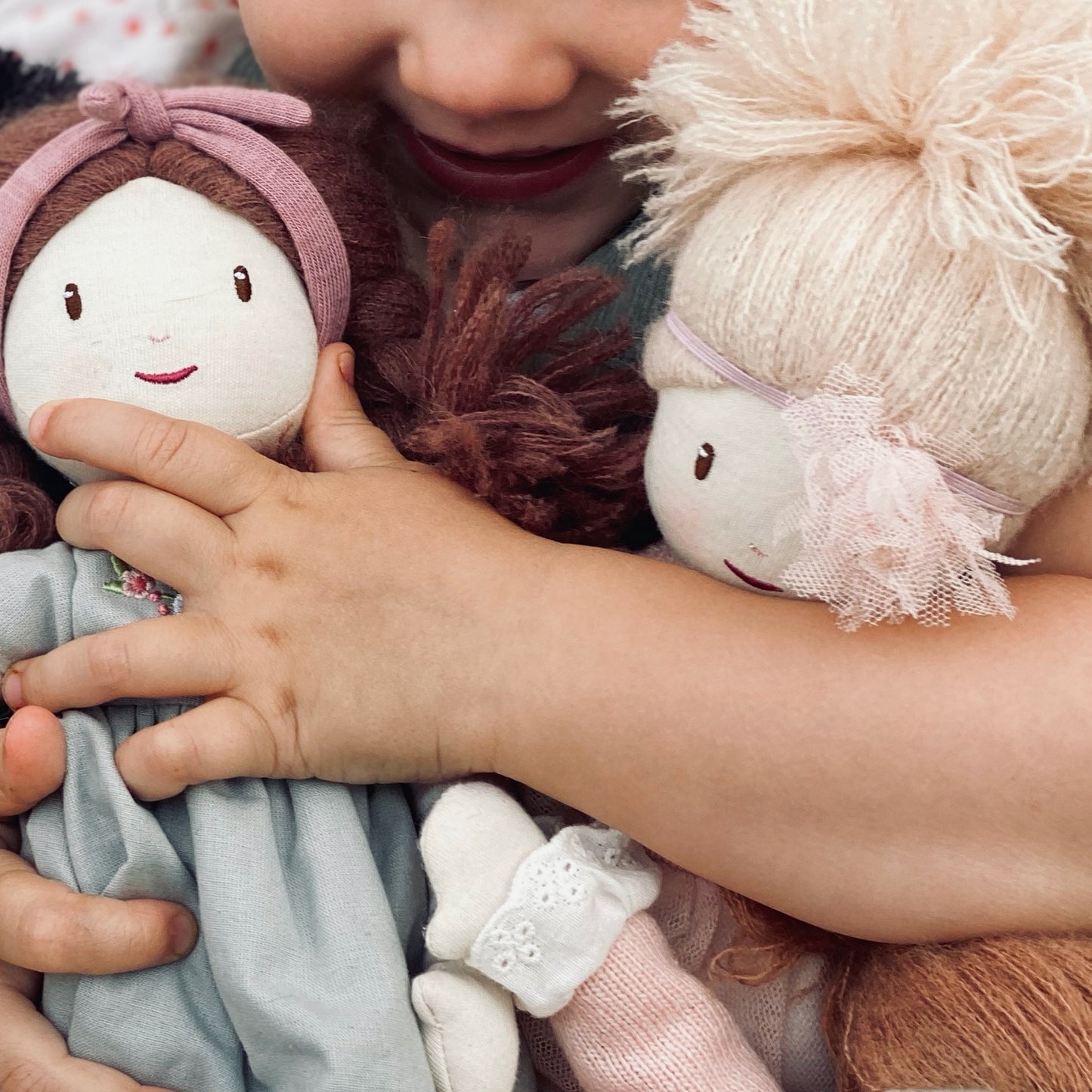 ThreadBear Design Alma Autumn Rag Doll | Hand-Crafted Rag Doll | Soft Cotton Children’s Doll | Lifestyle | BeoVERDE.ie