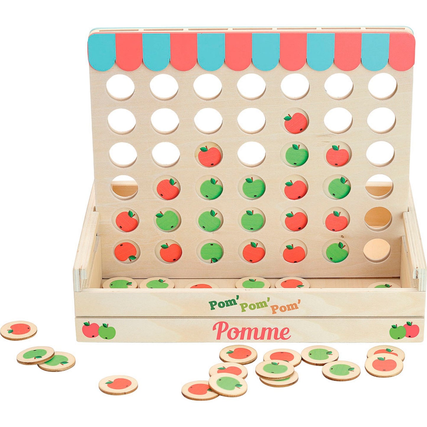 Wooden Toy | Wooden Games & Puzzles | Wooden Educational Toy | Front - View | BeoVERDE.ie
