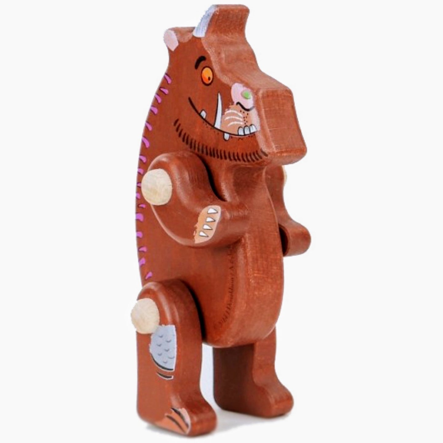 Bajo Wooden Gruffalo & Mouse Figures | Movable Arms & Legs | Half Side Turn | BeoVERDE.ie