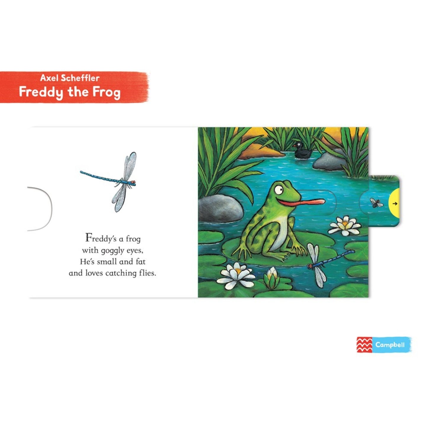 Freddy the Frog | Interactive Children’s Board Book