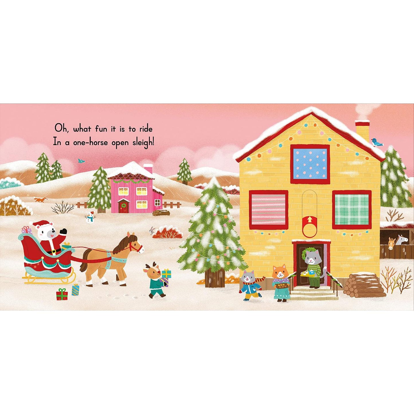 Jingle Bells - Sing Along With Me! | Interactive Board Book for Babies & Toddlers