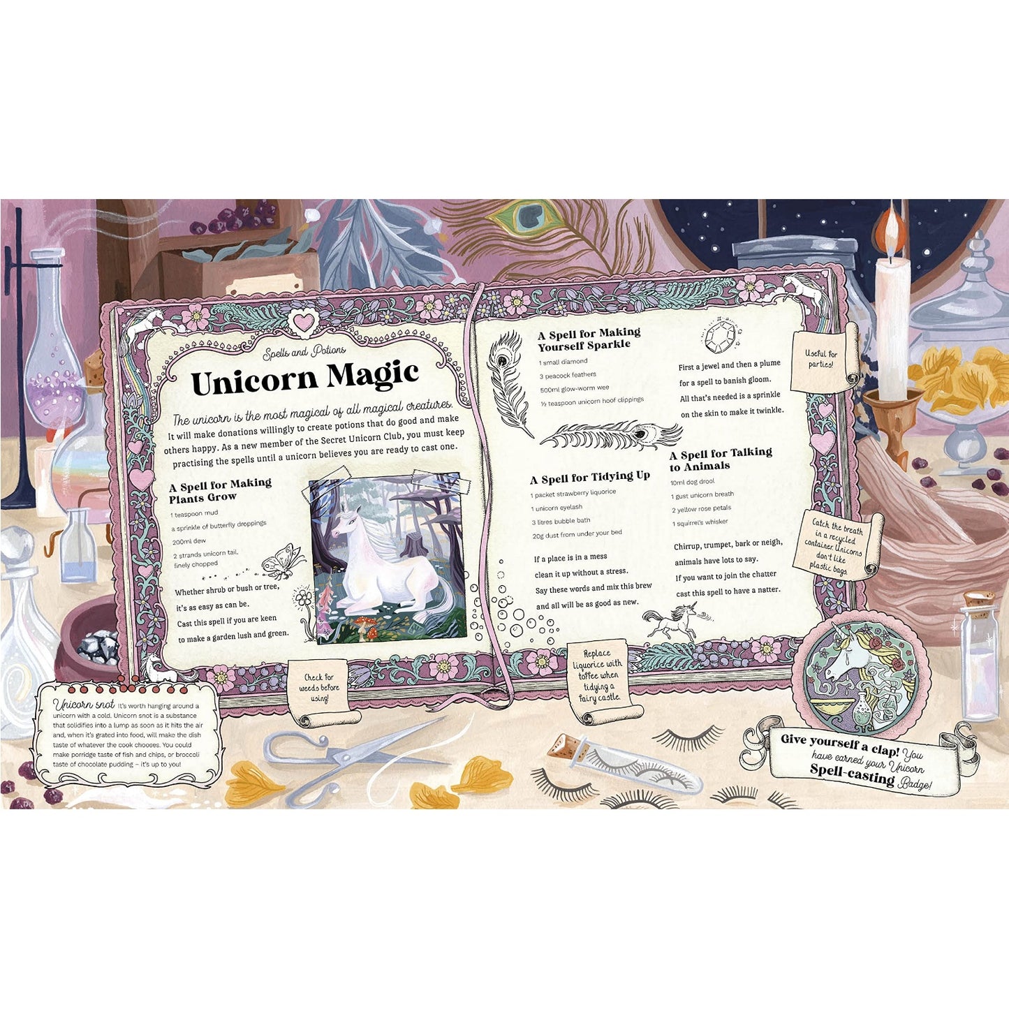 The Secret Unicorn Club - Discover the Hidden Book within a Book! | Hardcover | Children's Books