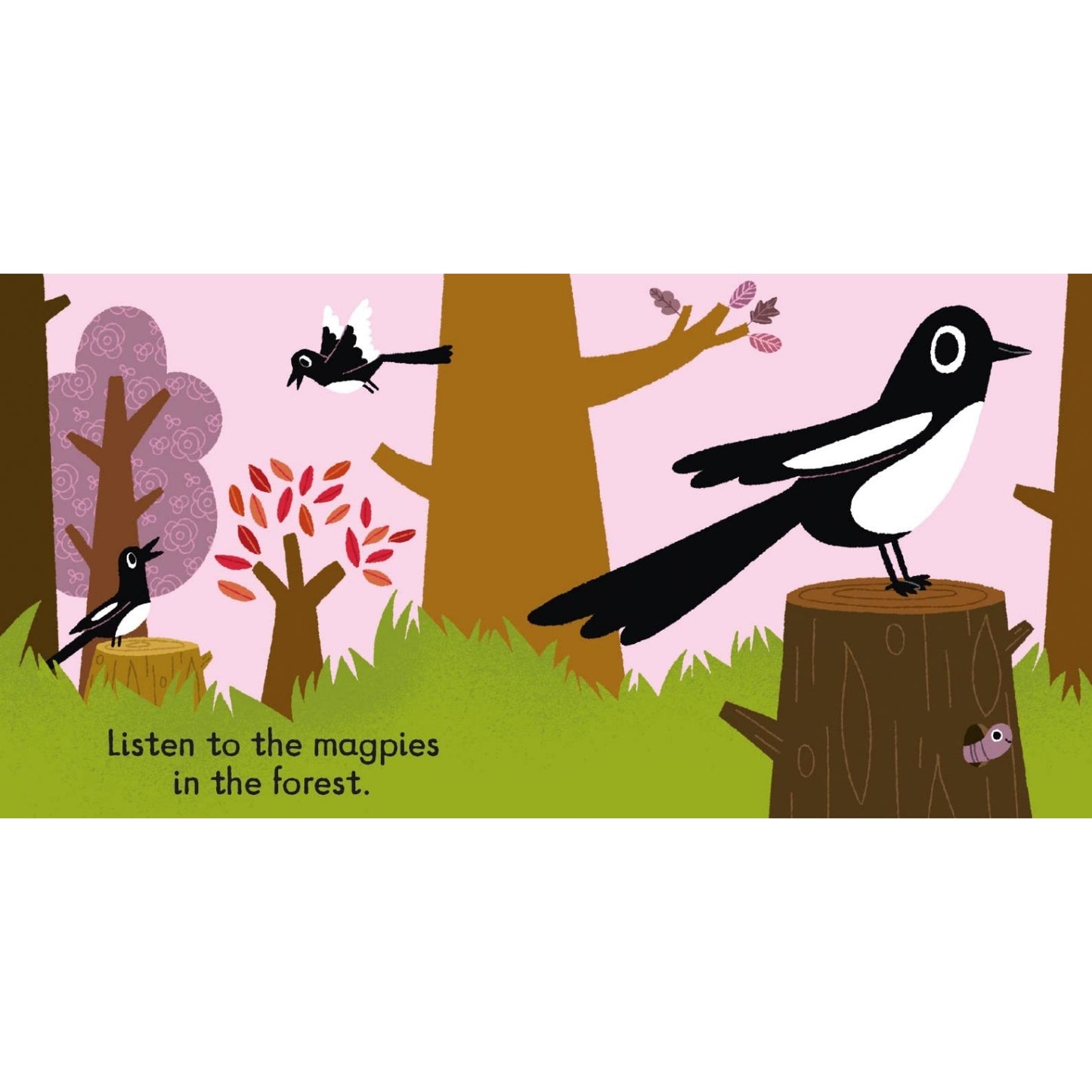 Listen to the Birds | Interactive Board Book for Children