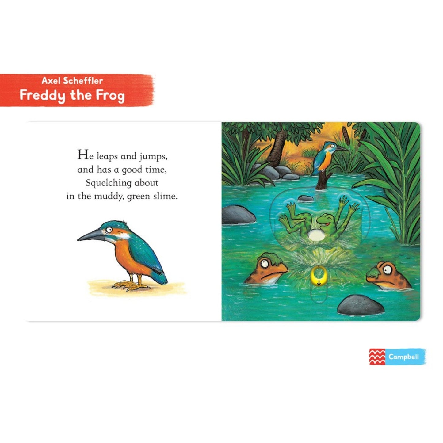 Freddy the Frog | Interactive Children’s Board Book