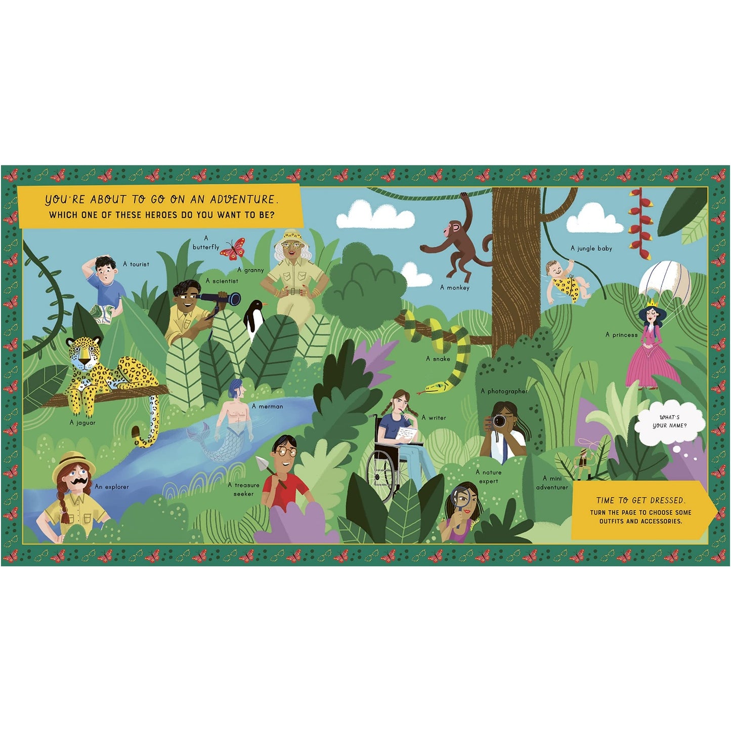 Let's Tell a Story: Jungle Adventure | Interactive Children's Book