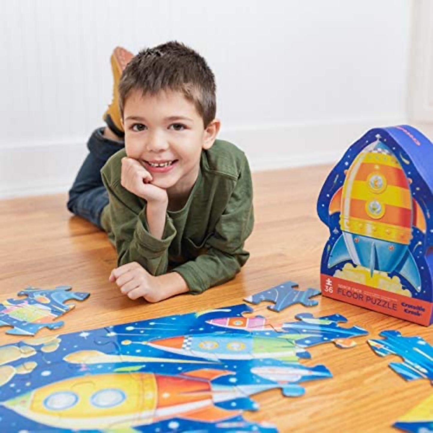 Space Race Puzzle | Floor Jigsaw Puzzle For Kids