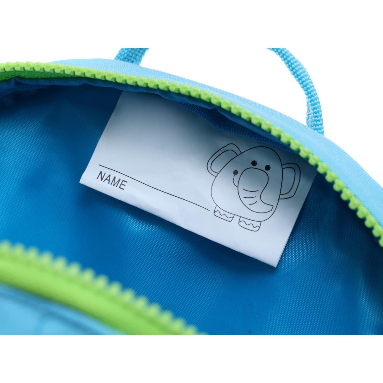 Sigikid Elephant Toddler Backpack | Kid’s Backpack for Creche, Nursery & School | Detail: Name Label | BeoVERDE.ie