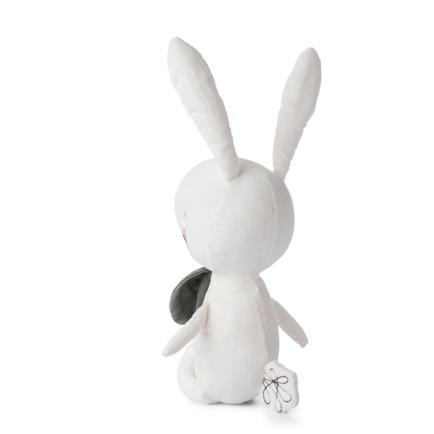 Picca LouLou White Rabbit | Imaginative Play Toy | Hand-Crafted Soft Toy Made From Cotton | Back | BeoVERDE.ie