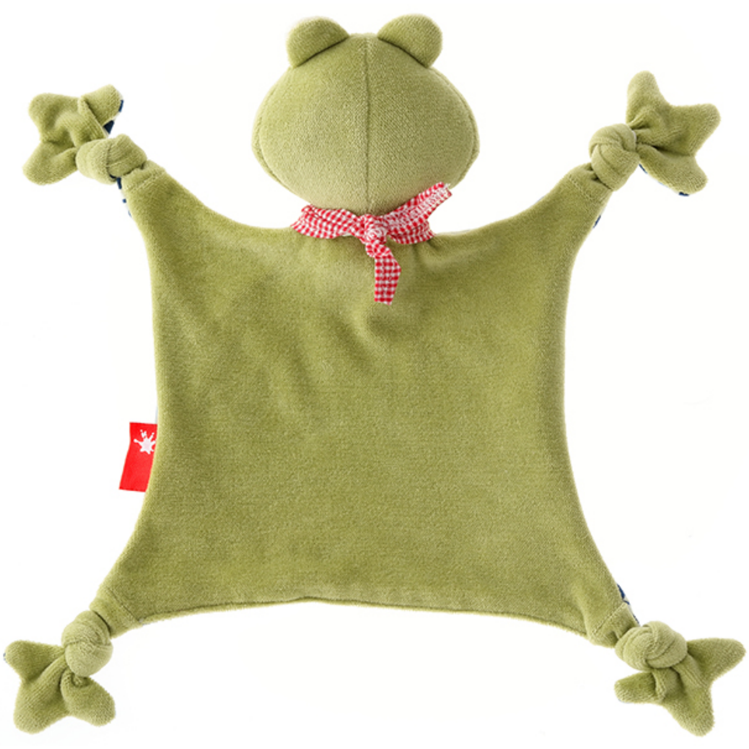 Sigikid Organic Frog Comforter | Baby’s First Toy | Back | BeoVERDE.ie