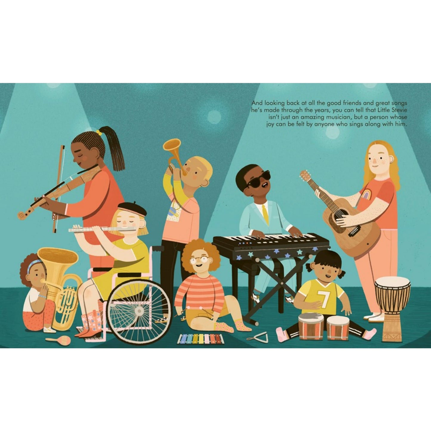 Stevie Wonder | Little People, BIG DREAMS | Children’s Book on Biographies