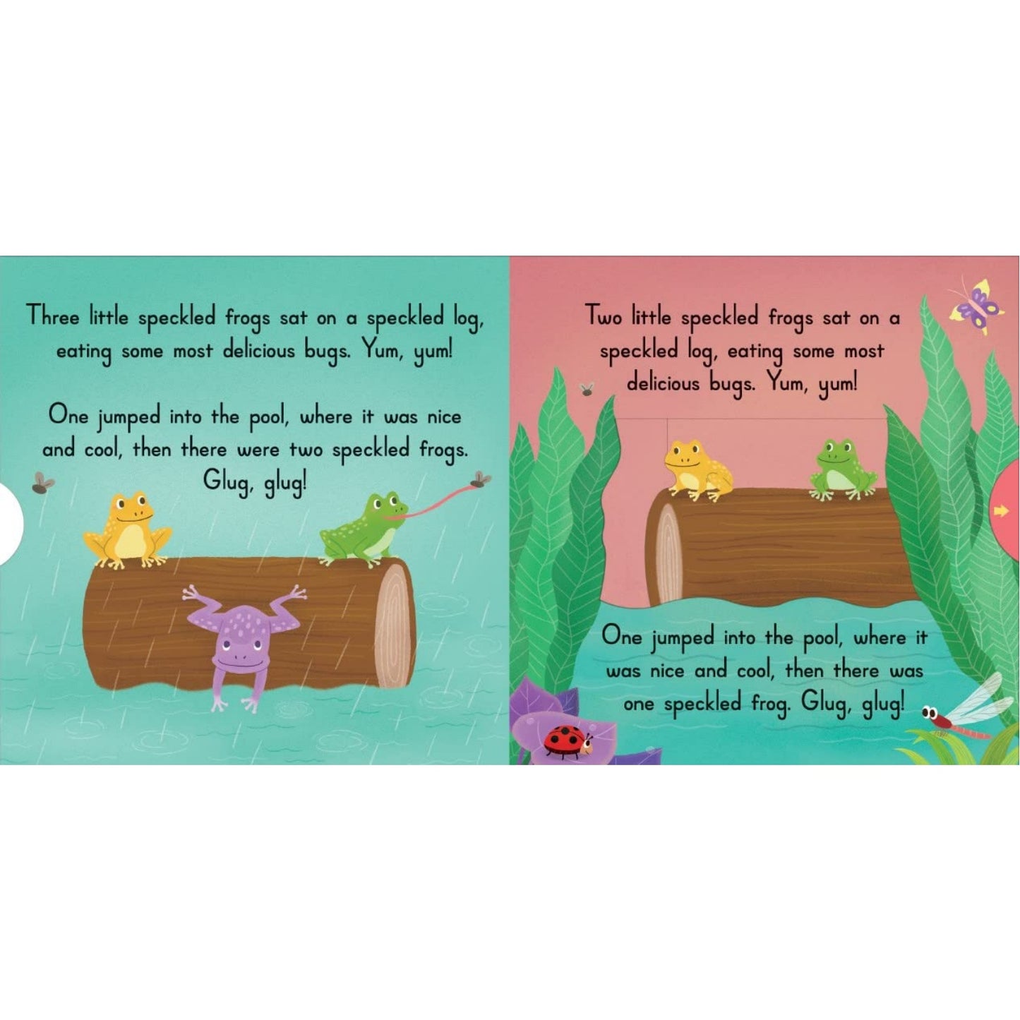 Five Little Speckled Frogs - Sing Along With Me! | Board Book