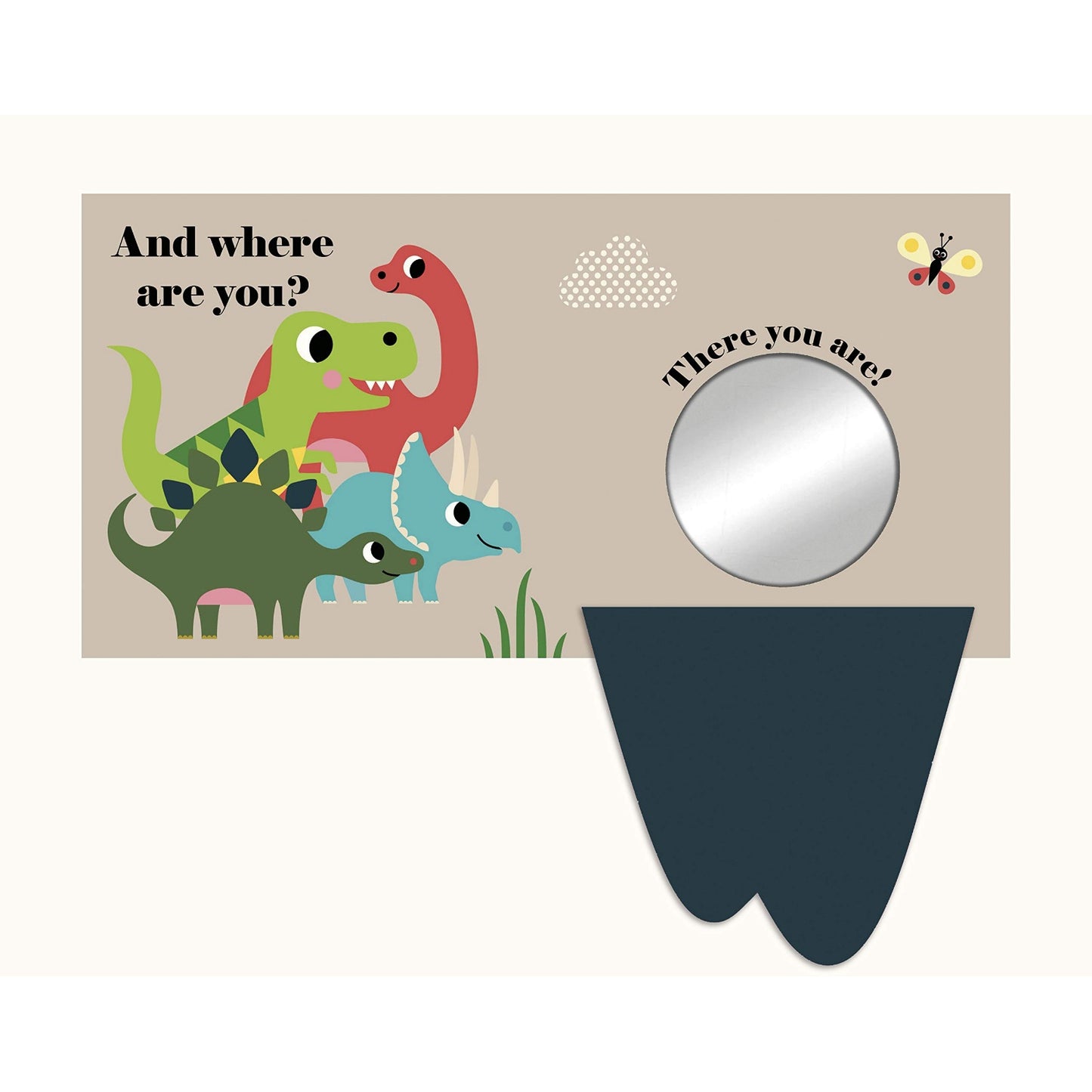 Where's Mrs T-Rex? | Felt Flaps Board Book for Babies & Toddlers