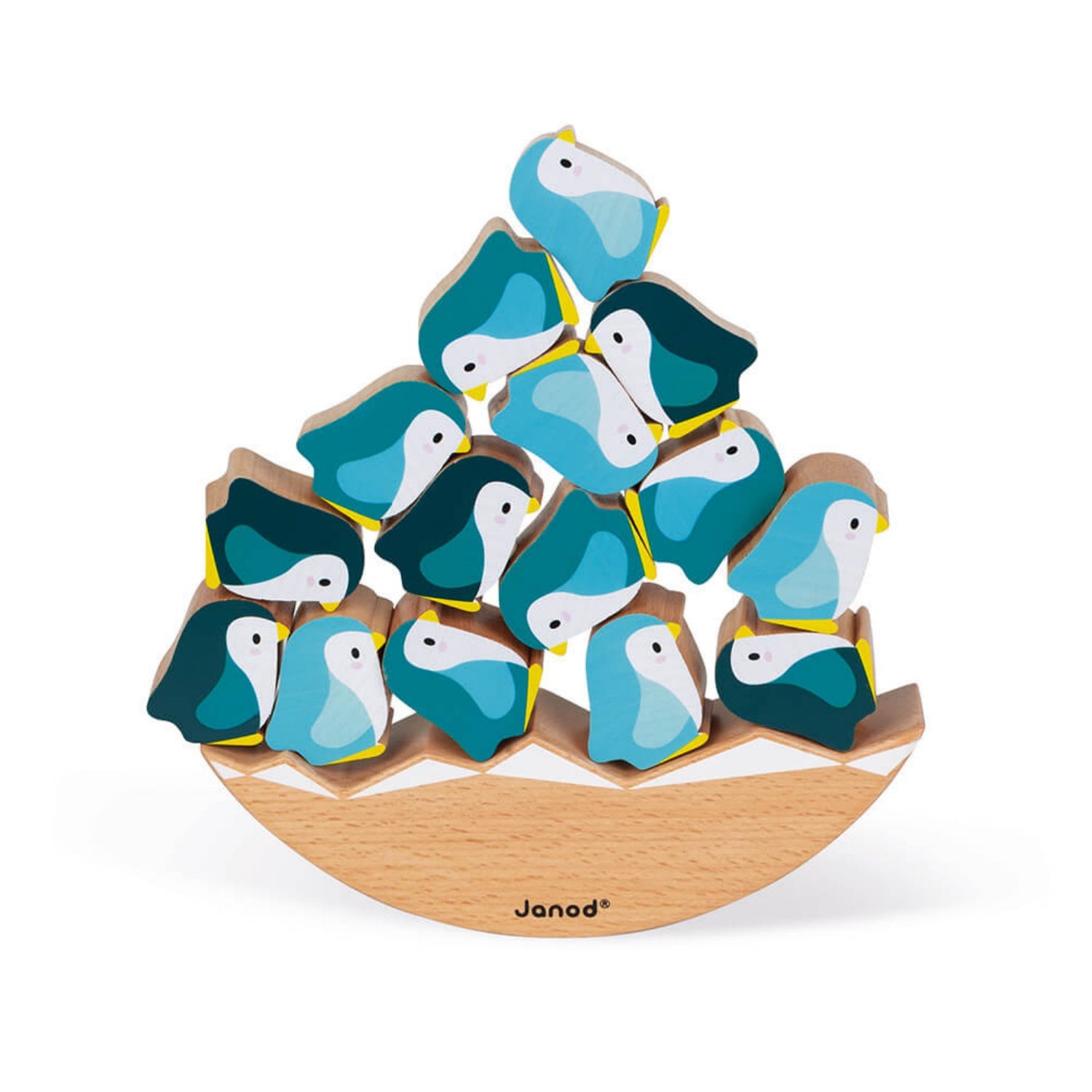 Janod Penguin Balancing Game | Toddler Activity Toy | BeoVERDE Ireland