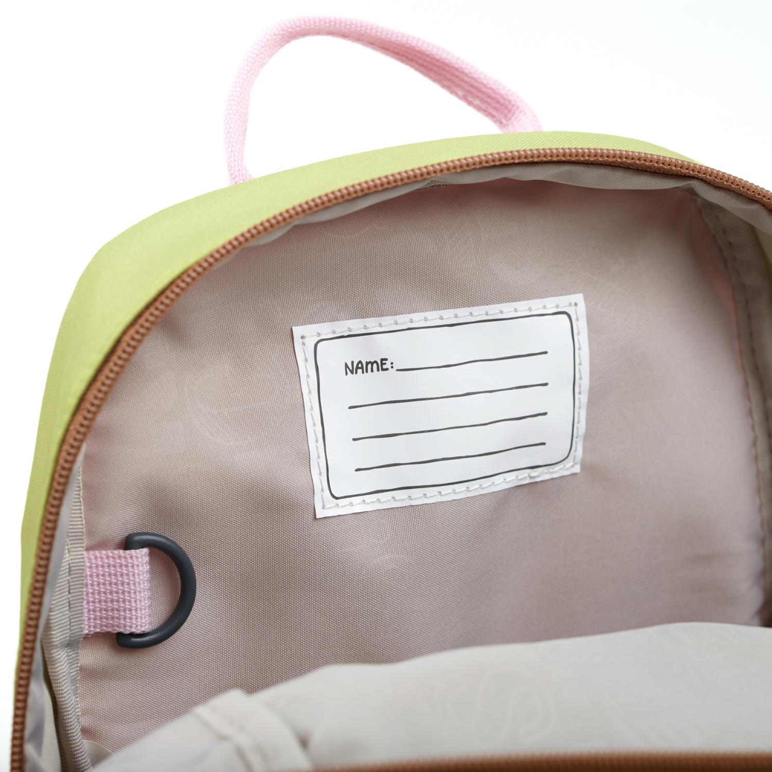 Sigikid Tiny Rabbit Mini Backpack | Kid’s Backpack for Creche, Nursery & School | Detail: Name Label and D-Ring | BeoVERDE.ie
