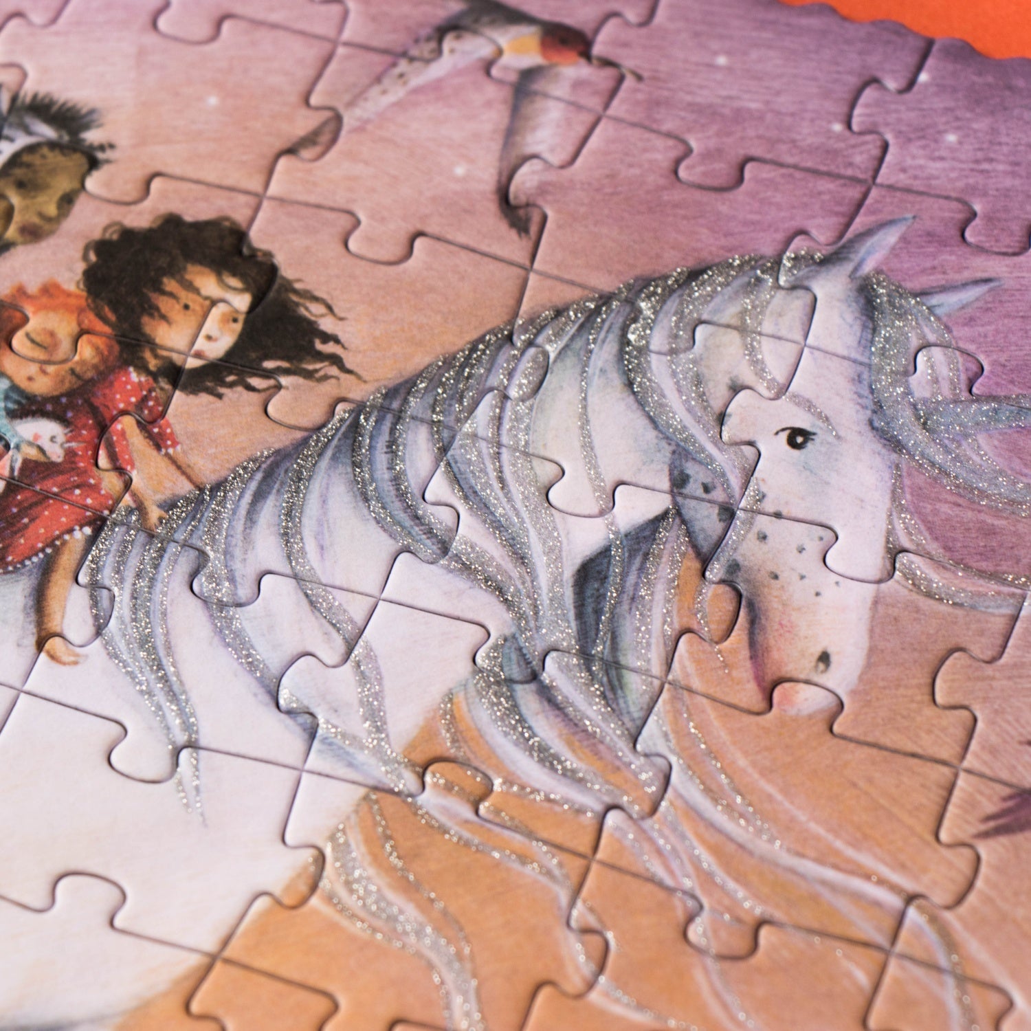 Londji MY UNICORN Jigsaw Puzzle | Designed by Sonja Wimmer Jigsaw Puzzle | Perfect Jigsaw Puzzle for Kids 6 Years and Older and Adults | Puzzle Close-up - Unicorn | BeoVERDE.ie