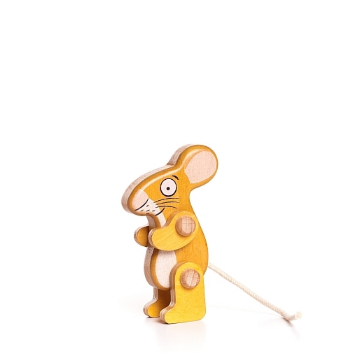 Bajo Wooden Gruffalo Mouse Figure | Movable Arms & Legs | BeoVERDE.ie