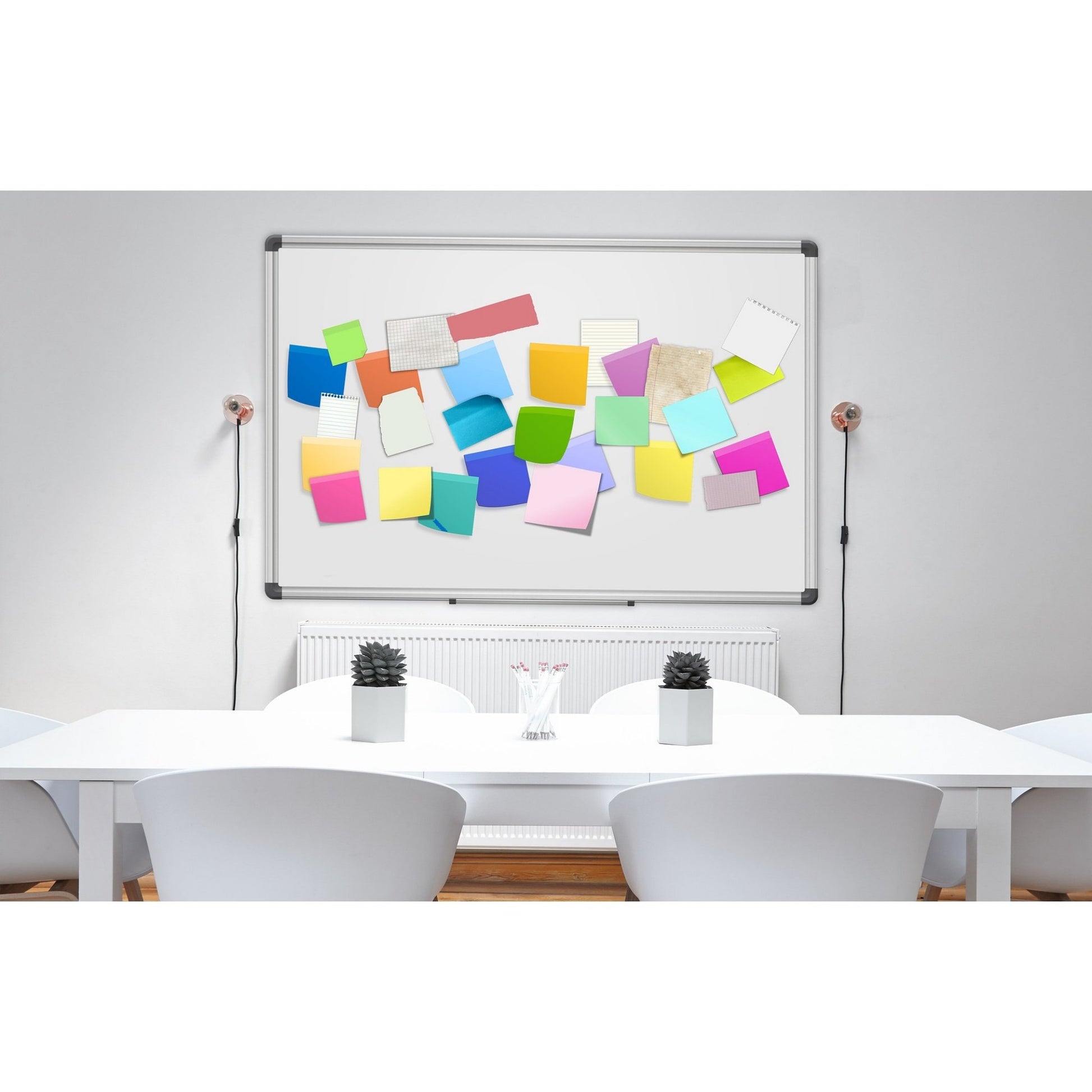 Giant Square Sticky-Note | White Board with Post-its | BeoVERDE.ie