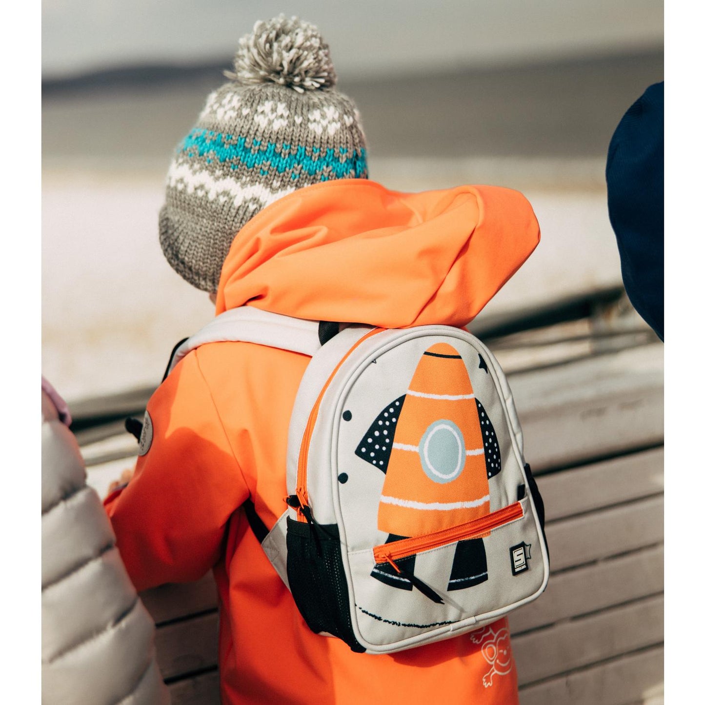 Space Rocket | Mini Backpack | Kid’s Backpack for Creche, Nursery & School