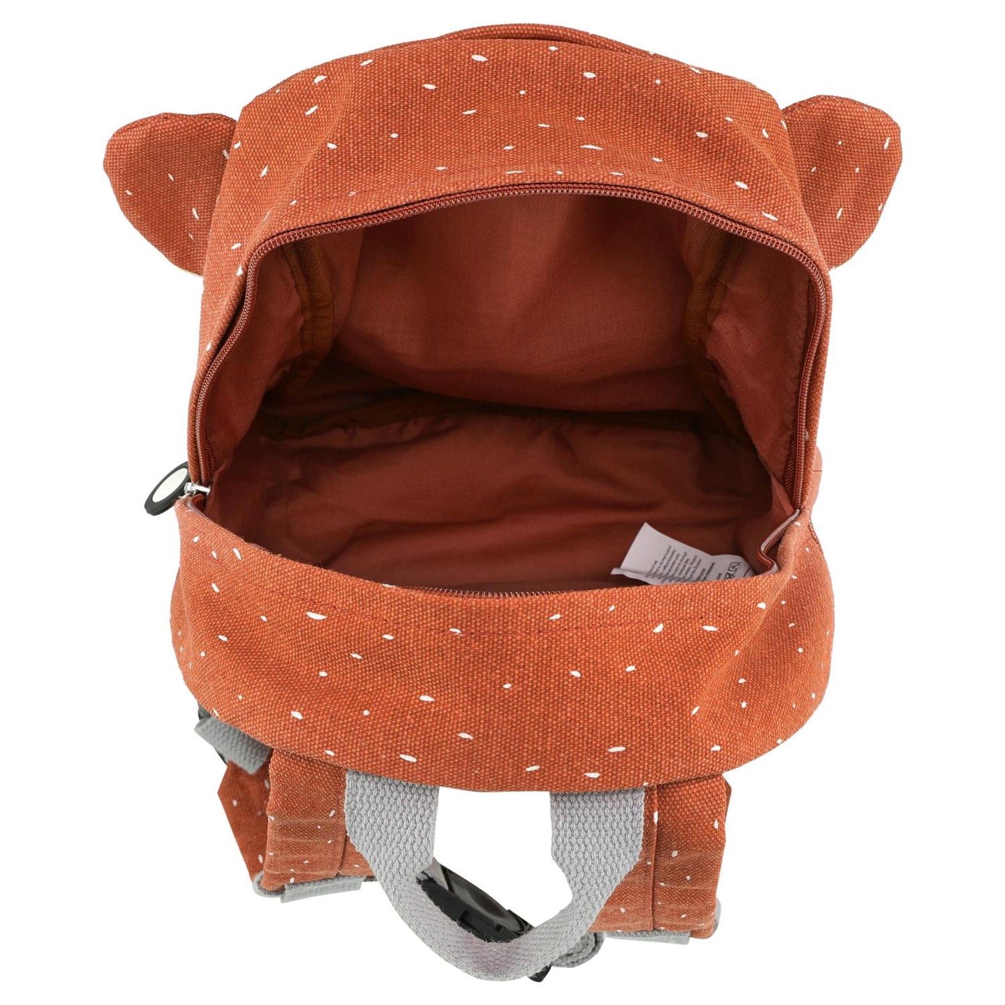 Trixie Mr. Monkey Backpack | Kid’s Backpack for Creche, Nursery & School | Inside View | BeoVERDE.ie