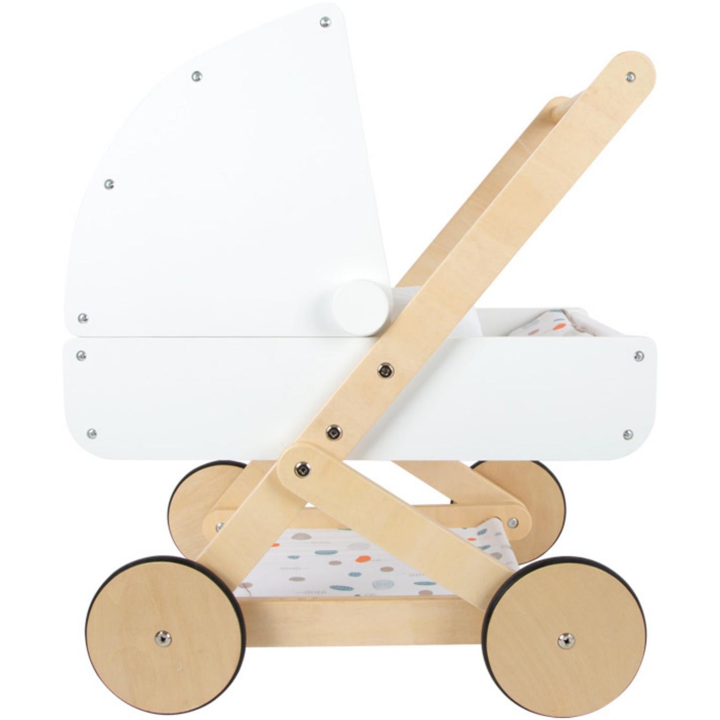 Doll Pram | Wooden Pretend Play Toy for Kids