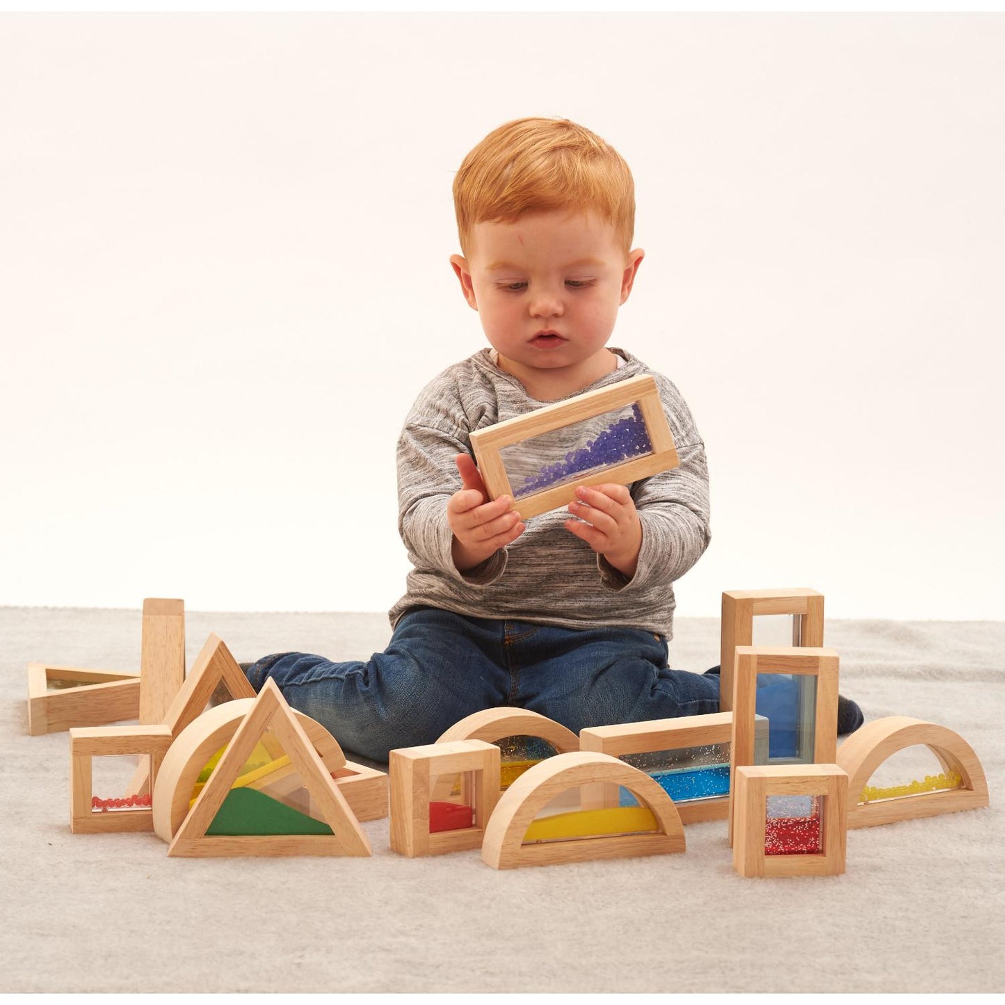 Wooden Blocks with Different Sensory Centres | Kids Activity Toy