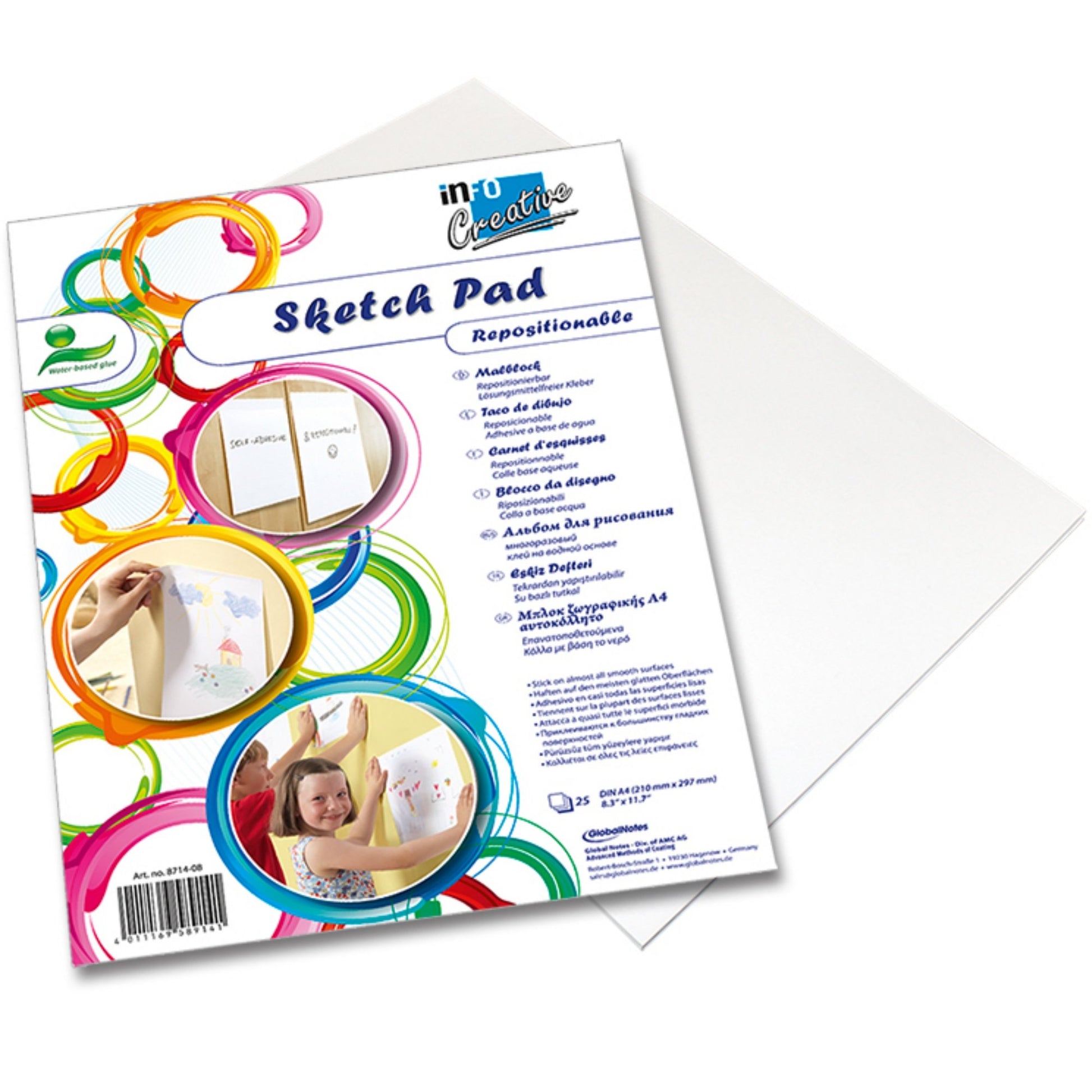 Bienfang Giant Drawing Paper Pad - 11 inch x 14 inch, 50 Sheets