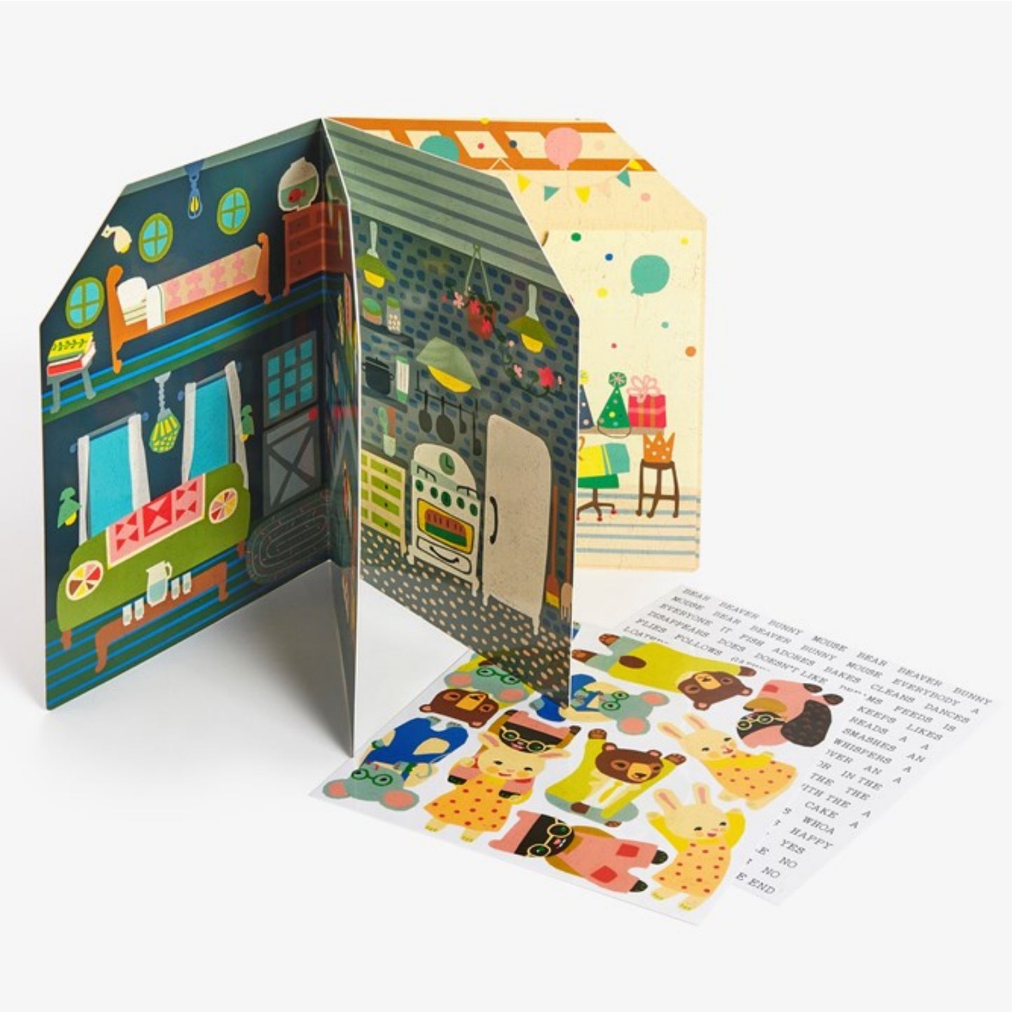 Story House | Interactive Children's Board Book for Storytelling