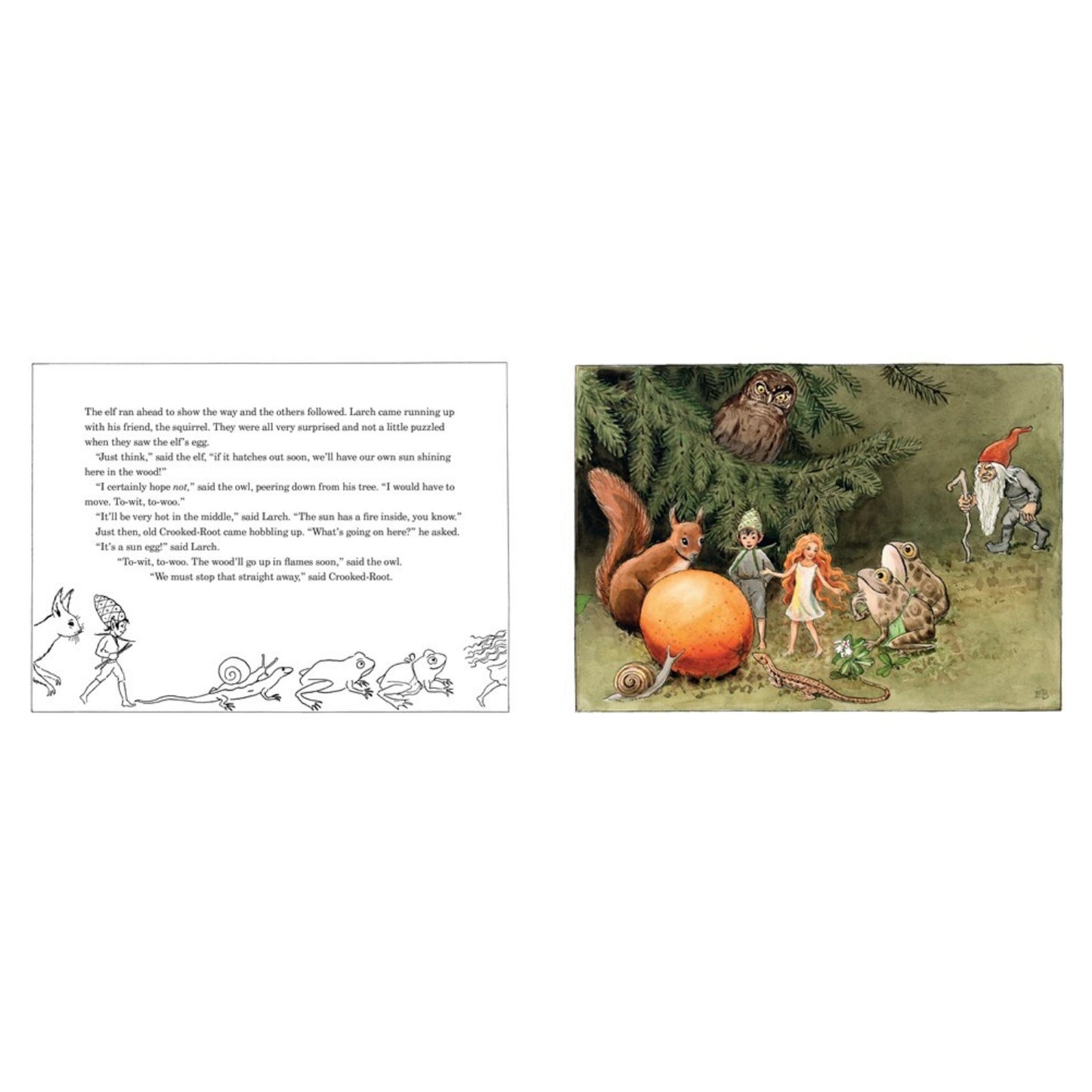 The Sun Egg | Elsa Beskow | Hardcover | Tales & Myths for Children
