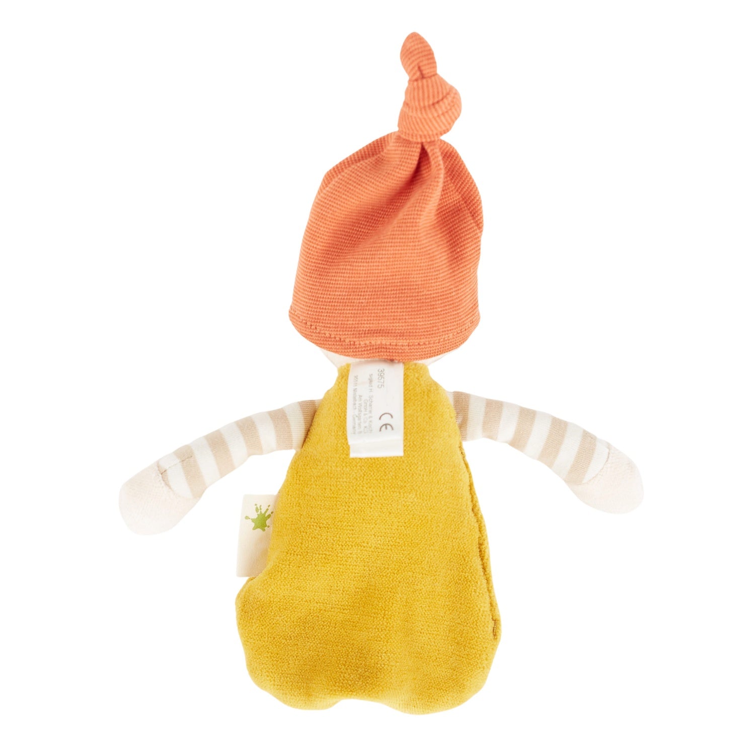 Sigikid Elf Cuddle Doll Baby Comforter | Organic Soft Toy | Baby’s First Toy | Back | BeoVERDE Ireland