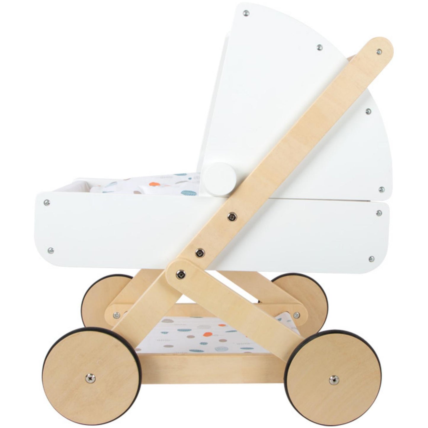 Doll Pram | Wooden Pretend Play Toy for Kids