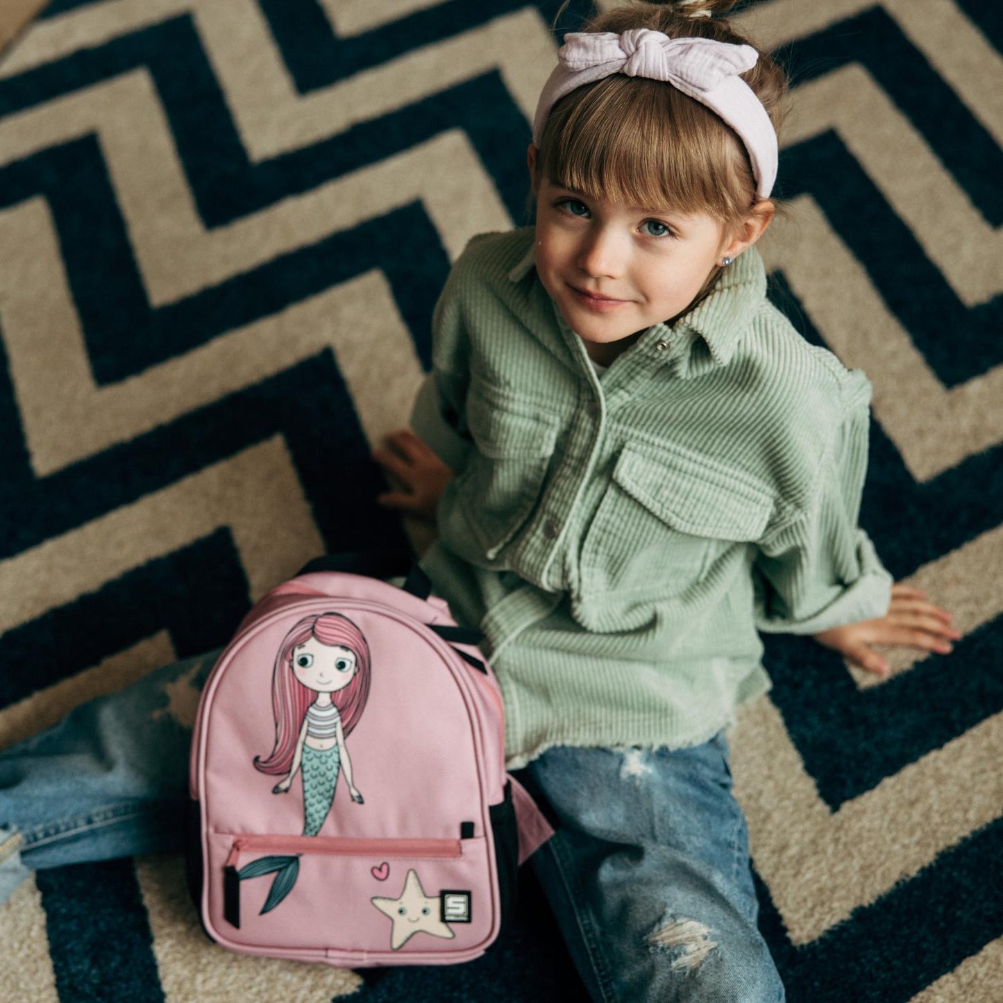 Little Mermaid | Mini Backpack | Kid’s Backpack for Creche, Nursery & School