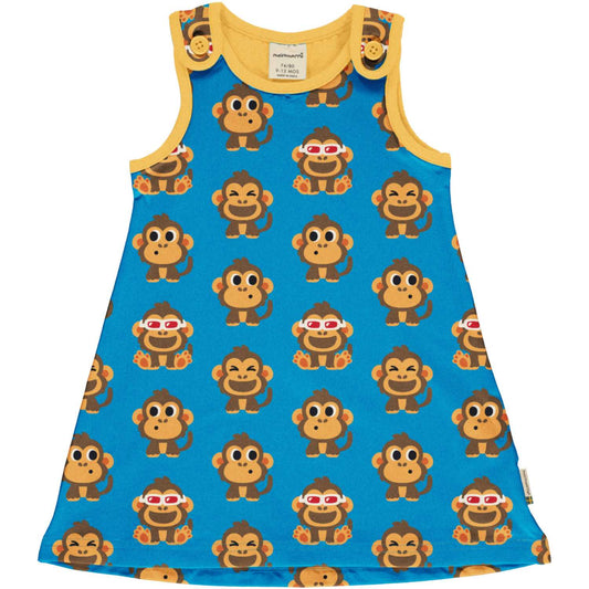 Monkey | Baby & Toddler Playdress | GOTS Organic Cotton