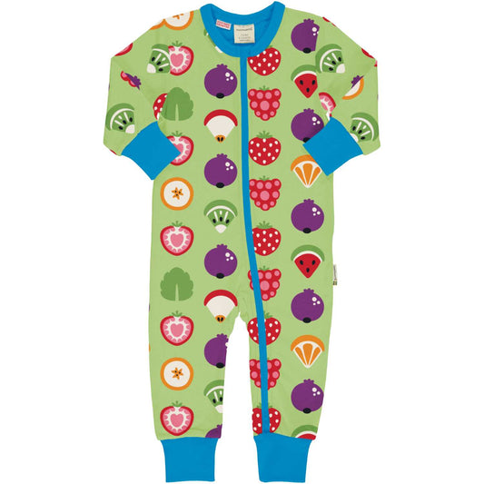 Fruit | Long Sleeve Baby & Toddler Rompersuit | GOTS Organic Cotton