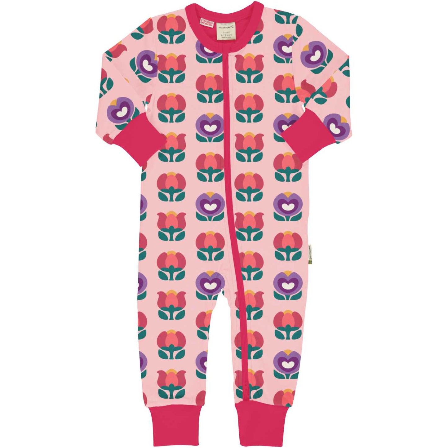 Tulip | Long Sleeve Baby & Toddler Rompersuit | GOTS Organic Cotton