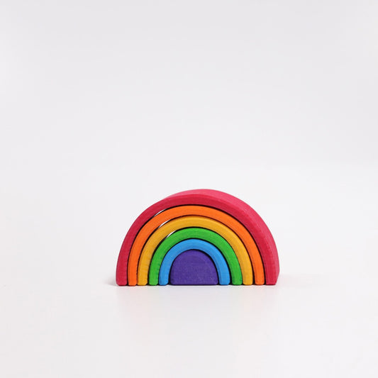 Small Rainbow | 6 Pieces | Wooden Toys for Kids | Open-Ended Play