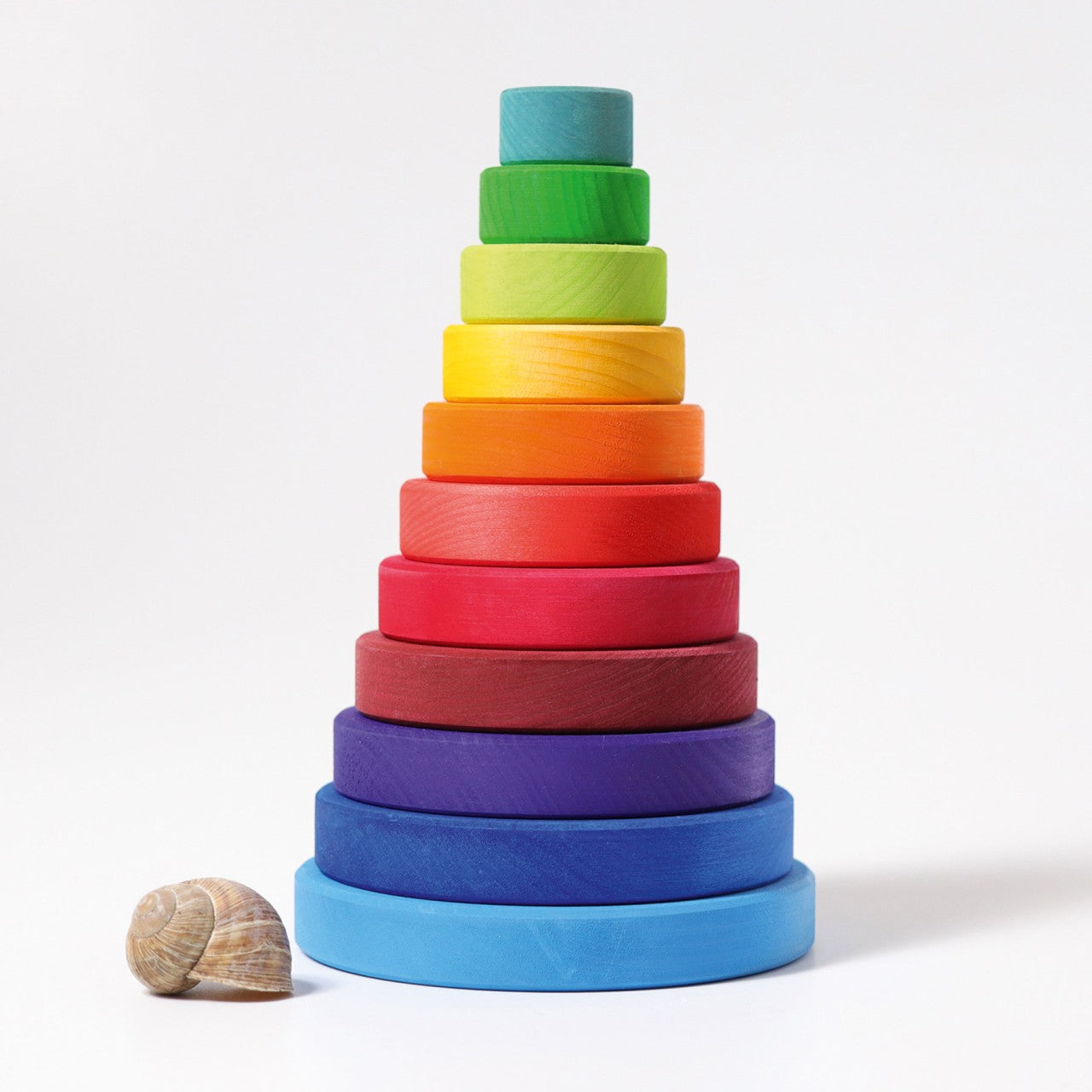 Conical Tower Stacker | Wooden Toys for Kids | Toddler Activity Toy