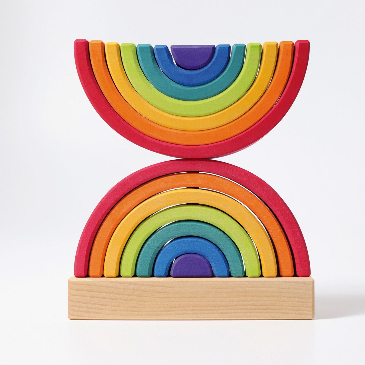 Rainbow Stacking Tower | Wooden Toys for Kids | Toddler Activity Toy