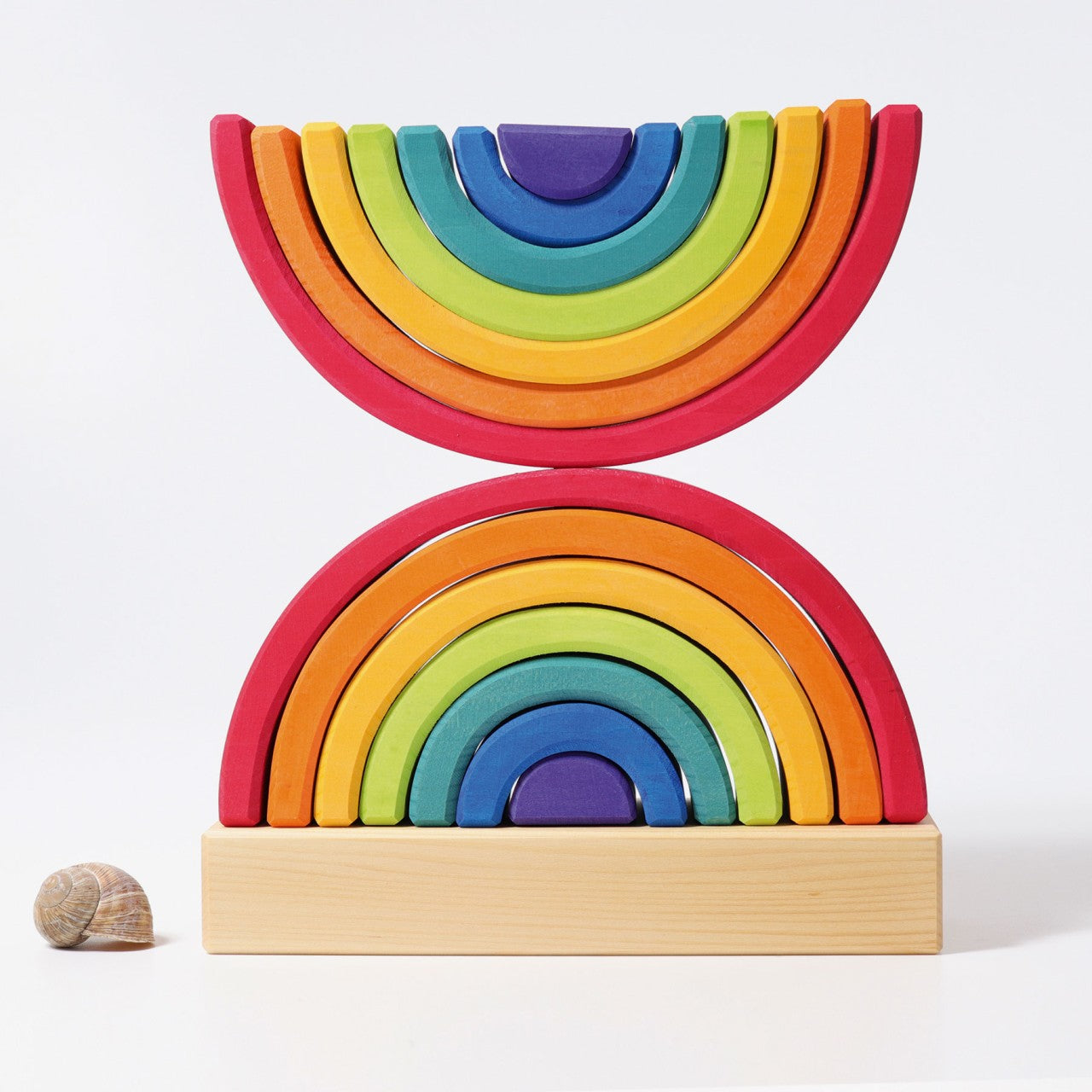 Rainbow Stacking Tower | Wooden Toys for Kids | Toddler Activity Toy